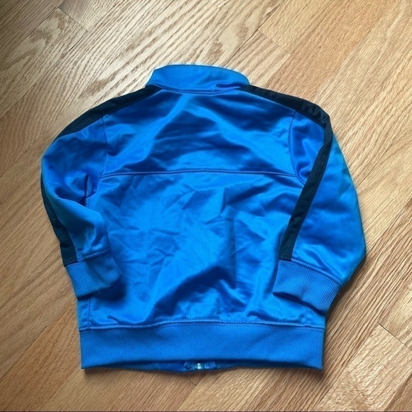Nike Silky Blue Track Jacket Sweatshirt 12 mos Baby Boy Full Zip - Picture 3 of 4